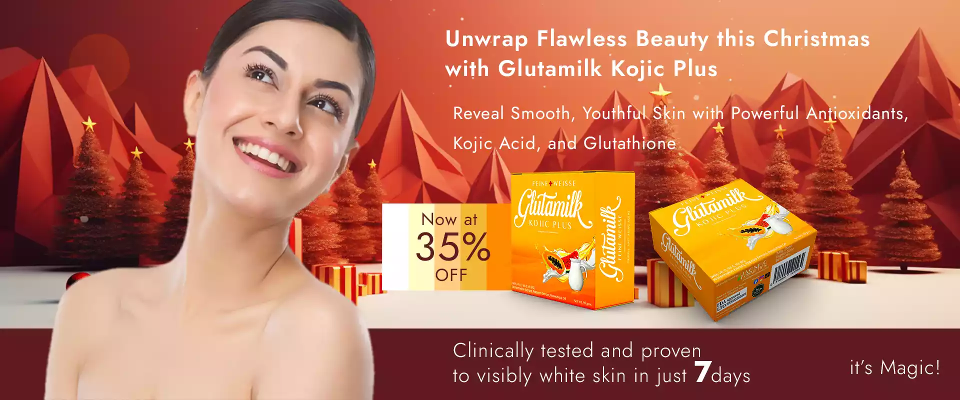 glutamilk kojic plus christmas banner #1